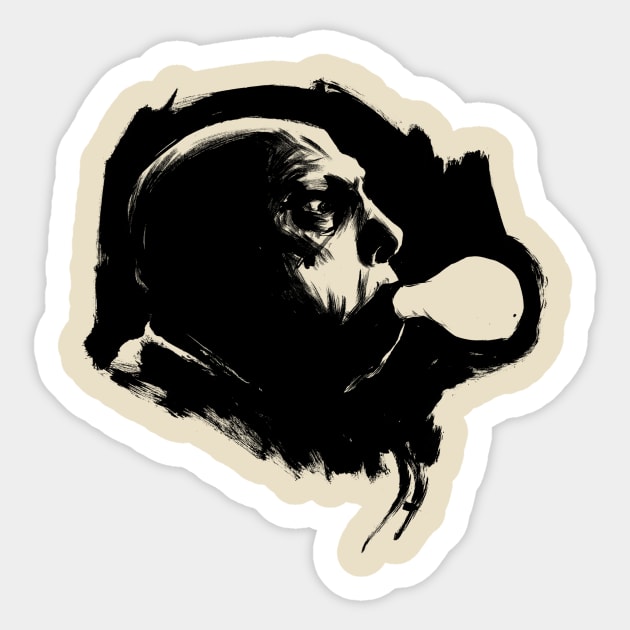 Uncle Fester Sticker by BertoMier